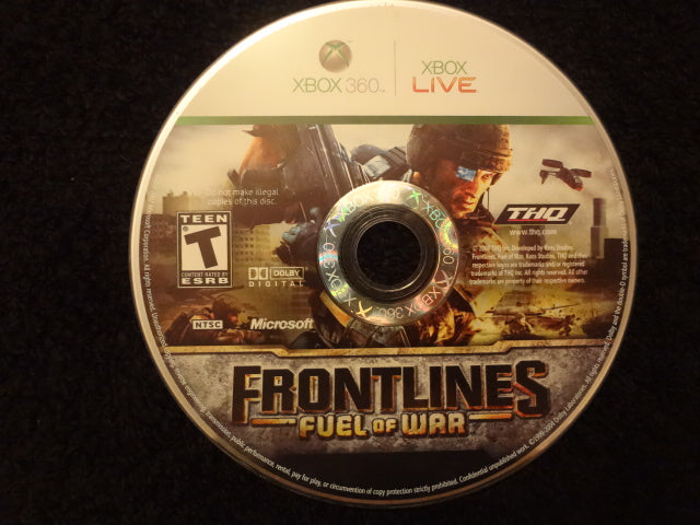 Frontlines Fuel Of War XBox 360