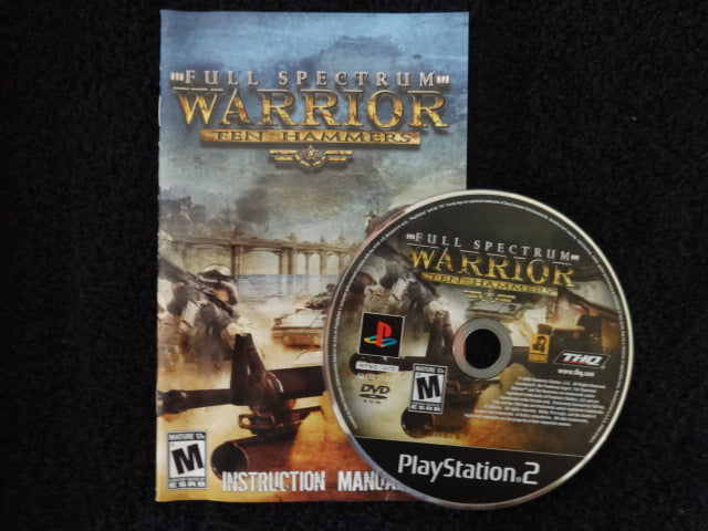 Full Spectrum Warrior Ten Hammers Sony PlayStation 2
