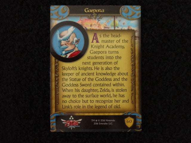 Gaepora Enterplay 2016 Legend Of Zelda Collectable Trading Card Number 60