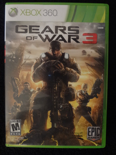 Gears Of War 3 Microsoft Xbox 360
