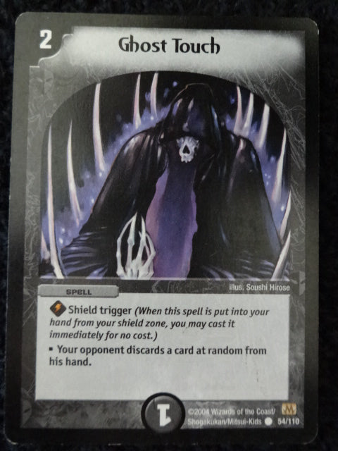 Ghost Touch Duel Masters Trading Card