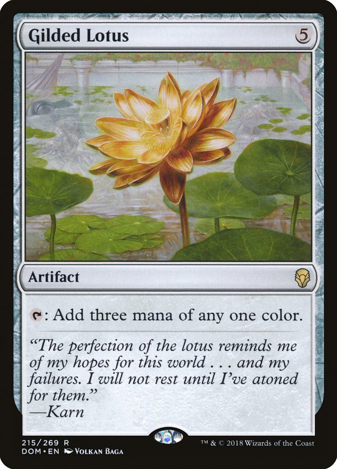Gilded Lotus Magic The Gathering Dominaria dom-215