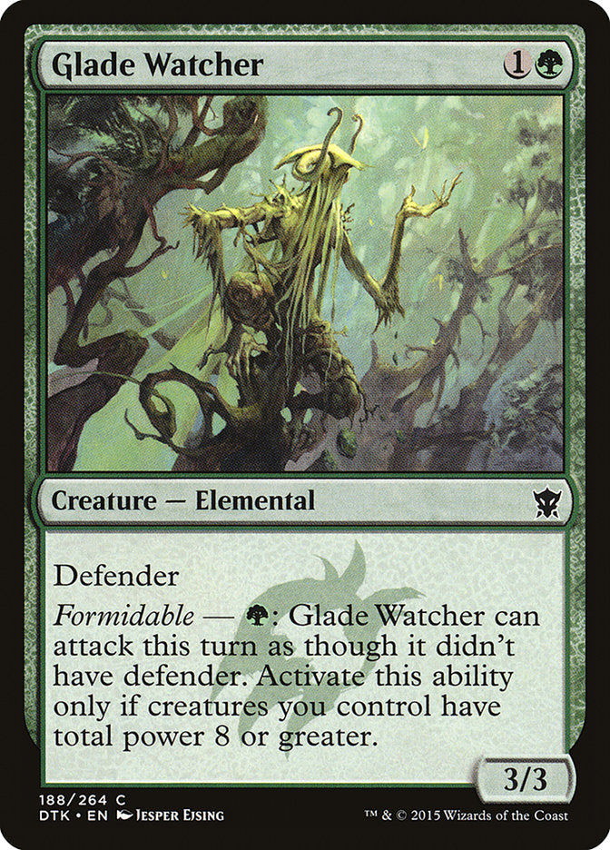 Glade Watcher Magic The Gathering Dragons of Tarkir