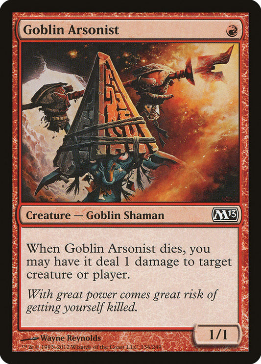 Goblin Arsonist Magic The Gathering Magic 2013 M13