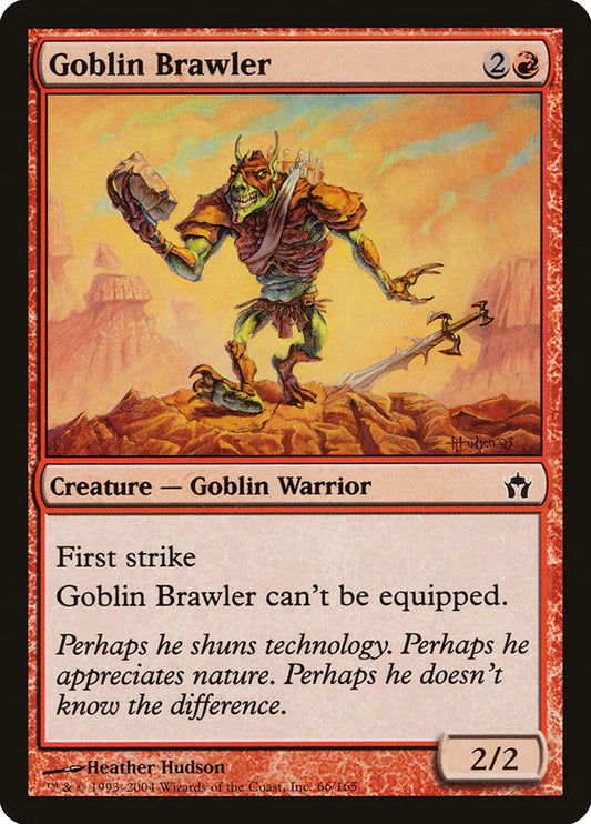 Goblin Brawler Magic The Gathering Fifth Dawn