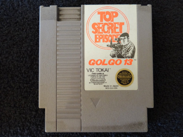 Golgo 13 Top Secret Episode Nintendo Entertainment System