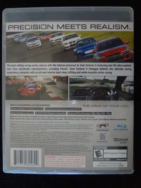 Gran Turismo 5 Prologue Sony PlayStation 3