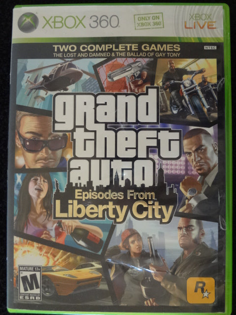 Grand Theft Auto Episodes From Liberty City Xbox 360
