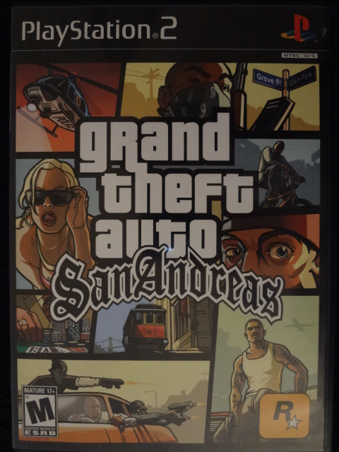 Grand Theft Auto San Andreas Sony PlayStation 2