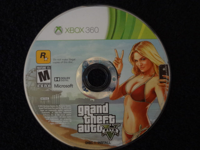 Grand Theft Auto V Microsoft Xbox 360