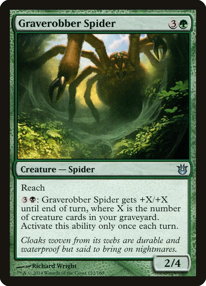 Graverobber Spider Magic The Gathering Born of the Gods