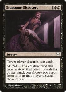 Gruesome Discovery Magic The Gathering Dark Ascension