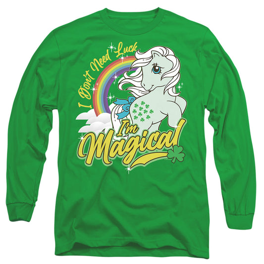 MY LITTLE PONY : ST. PATRICK'S DAY I'M MAGICAL L\S ADULT T SHIRT 18\1 Kelly Green 2X