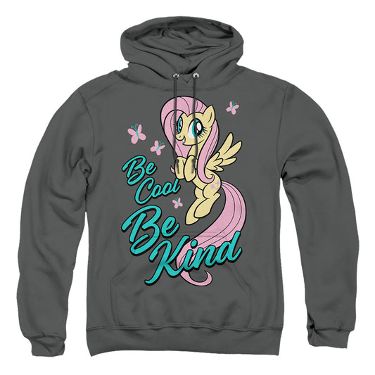 MY LITTLE PONY TV : BE KIND ADULT PULL OVER HOODIE Charcoal 2X