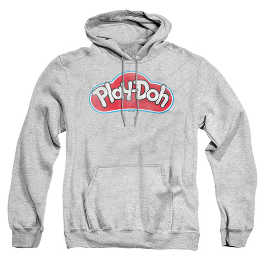 PLAY DOH : DOHS ADULT PULL OVER HOODIE Athletic Heather 2X
