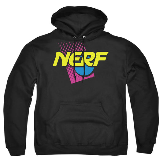 NERF : 90S LOGO ADULT PULL OVER HOODIE Black 2X