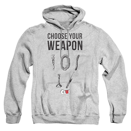 CLUE : CHOOSE ADULT PULL OVER HOODIE Athletic Heather 2X