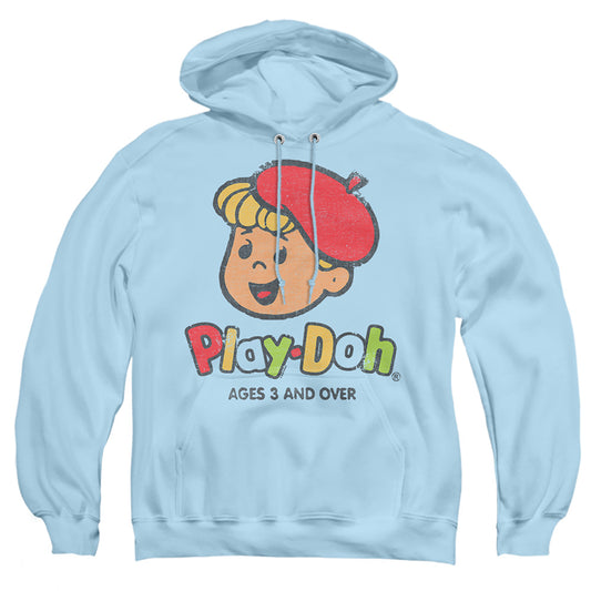 PLAY DOH : 3 AND UP ADULT PULL OVER HOODIE Light Blue 2X
