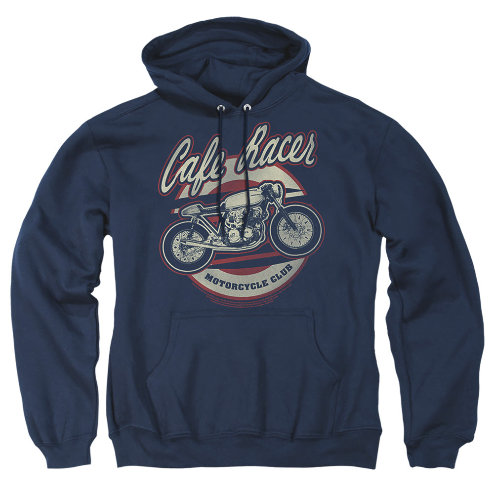 HONDA : CAFE RACER ADULT PULL OVER HOODIE Navy 2X