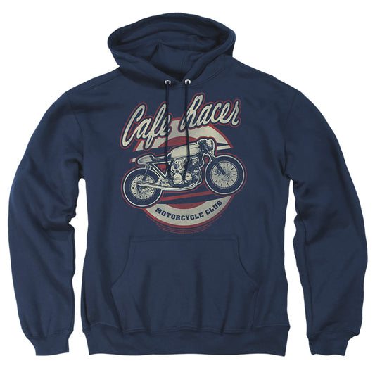 HONDA : CAFE RACER ADULT PULL OVER HOODIE Navy MD