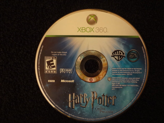 Harry Potter And The Order Of The Phoenix XBox 360