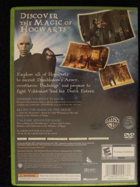 Harry potter and the order shop of the phoenix xbox one