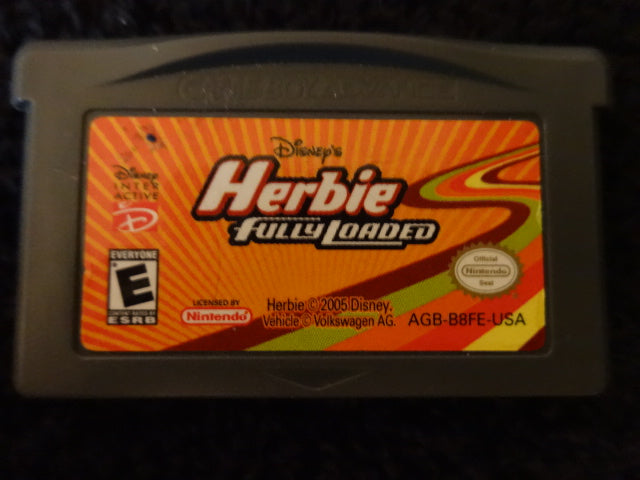 Herbie Fully Loaded Nintendo GameBoy Advance