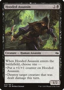Hooded Assassin Magic The Gathering Fate Reforged