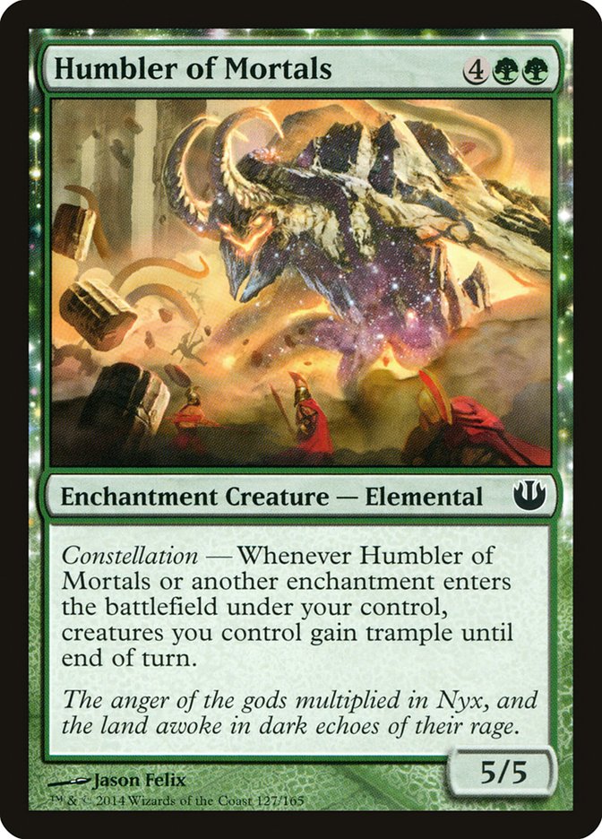 Humbler of Mortals Magic The Gathering Journey Into Nyx
