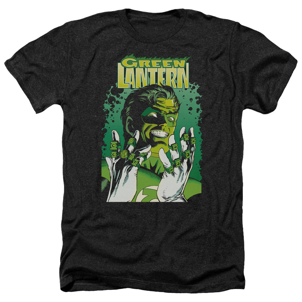Justice League Of America Green Lantern #49 Cover Adult Size Heather Style T-Shirt Black