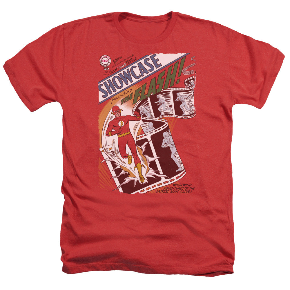 Justice League Of America Showcase #4 Cover Adult Size Heather Style T-Shirt Red