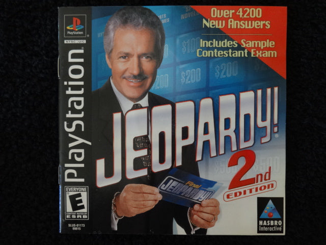 Jeopardy 2nd Edition Instruction Booklet