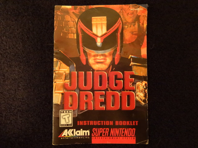 Judge Dredd Super Nintendo