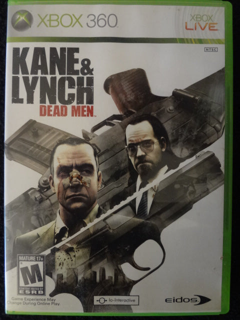 Kane & Lynch Dead Men Microsoft Xbox 360