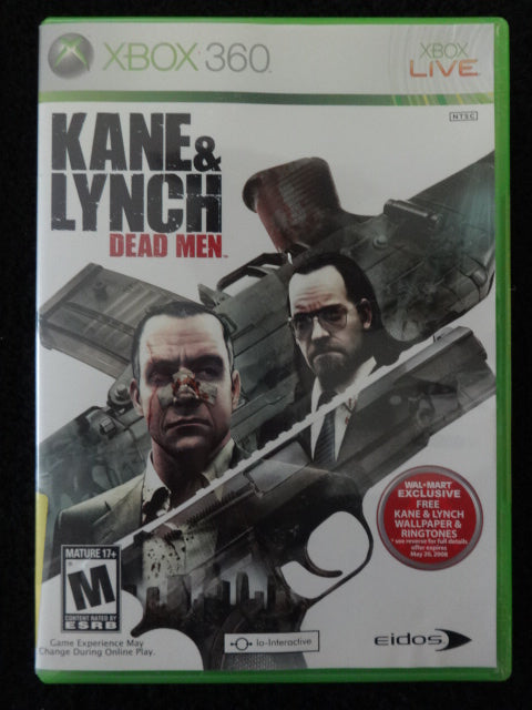 Kane & Lynch Dead Men Microsoft Xbox 360