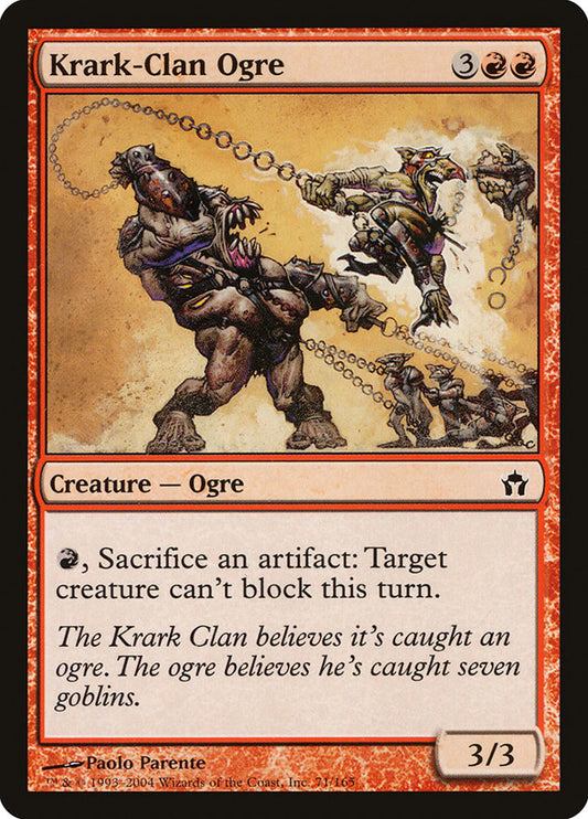 Krark-Clan Ogre Magic The Gathering Fifth Dawn