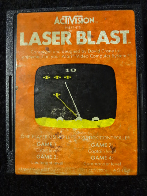 Laser Blast Atari 2600