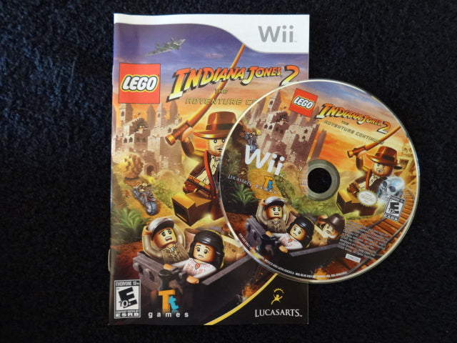 Lego Indiana Jones 2 The Adventure Continues Nintendo Wii