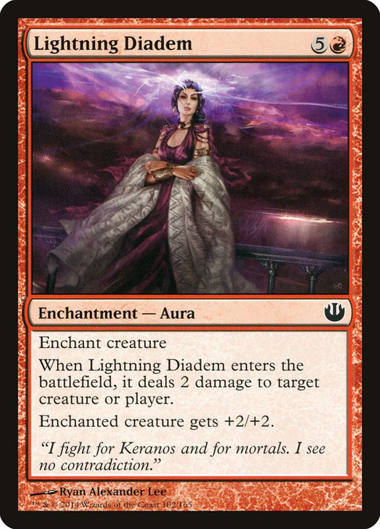 Lightning Diadem Magic The Gathering Journey Into Nyx