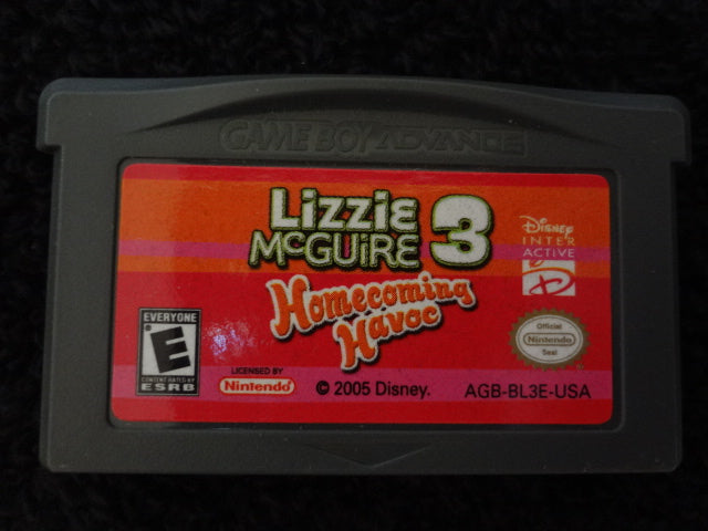 Lizzie McGuire 3 Homecoming Havoc Nintendo Entertainment System