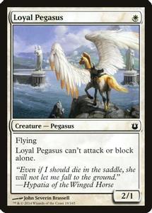 Loyal Pegasus Magic The Gathering Born of the Gods