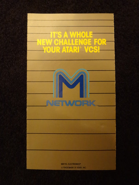 M Network Catalog Atari VCS