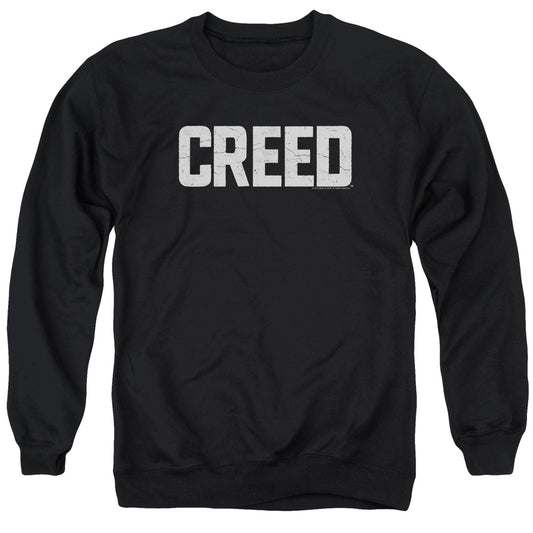 CREED : CRACKED LOGO ADULT CREW SWEAT Black 2X