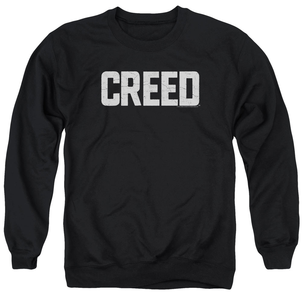 CREED : CRACKED LOGO ADULT CREW SWEAT Black MD