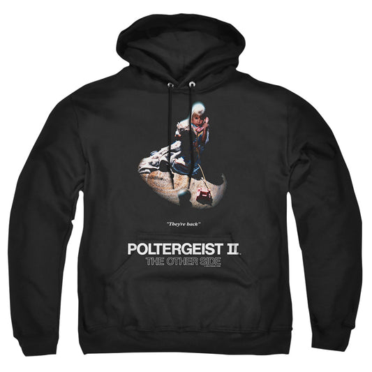 POLTERGEIST II : POSTER ADULT PULL OVER HOODIE Black MD