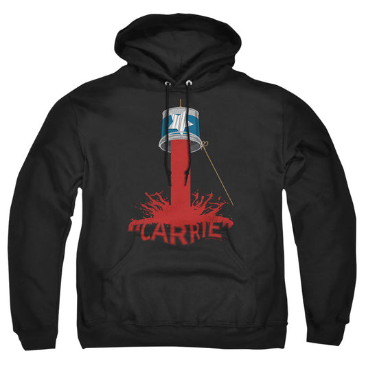 CARRIE : BUCKET OF BLOOD ADULT PULL OVER HOODIE Black MD