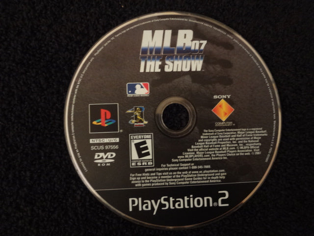 MLB 07 The Show Sony PlayStation 2