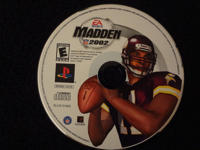 Madden 2002 Sony PlayStation