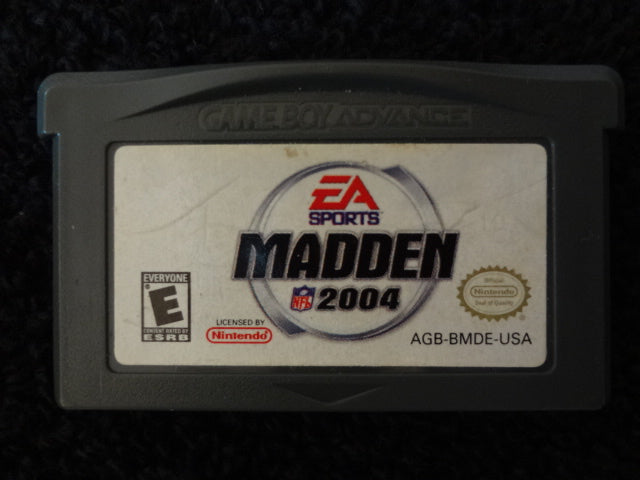 Madden 2004 Nintendo GameBoy Advance