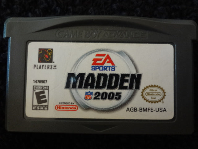 Madden 2005 Nintendo GameBoy Advance